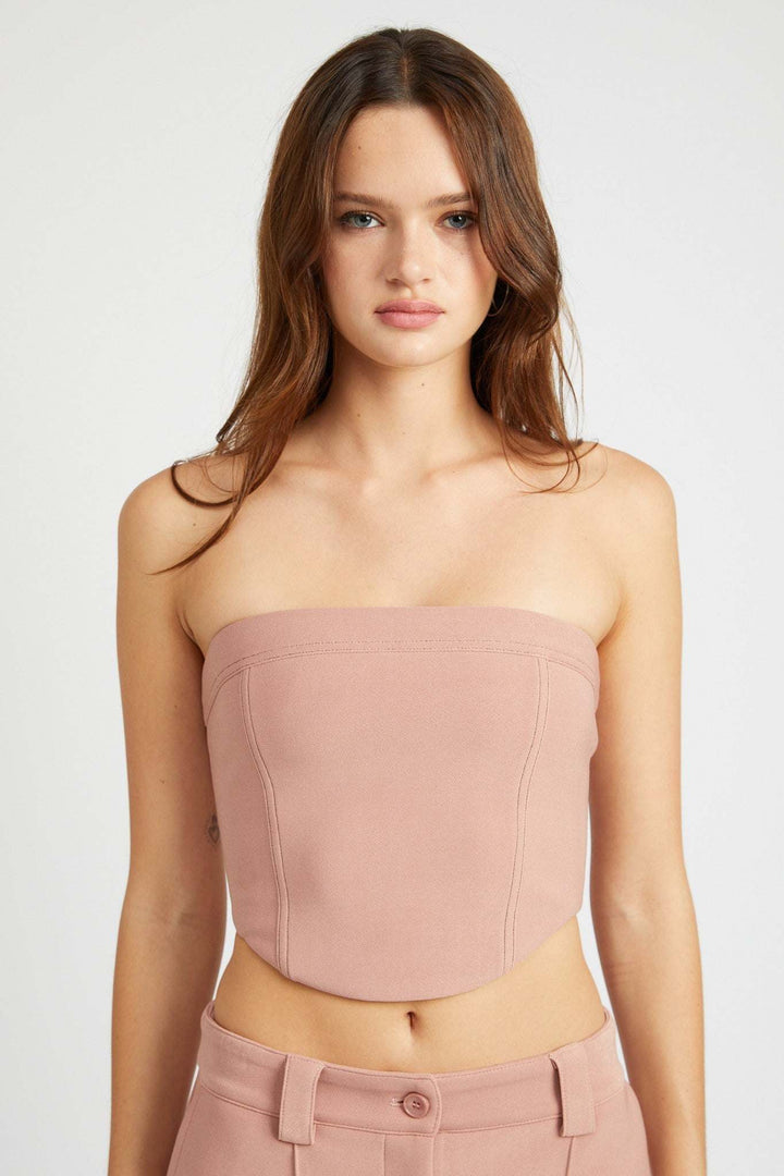 Quinn Back Lace Tube Top