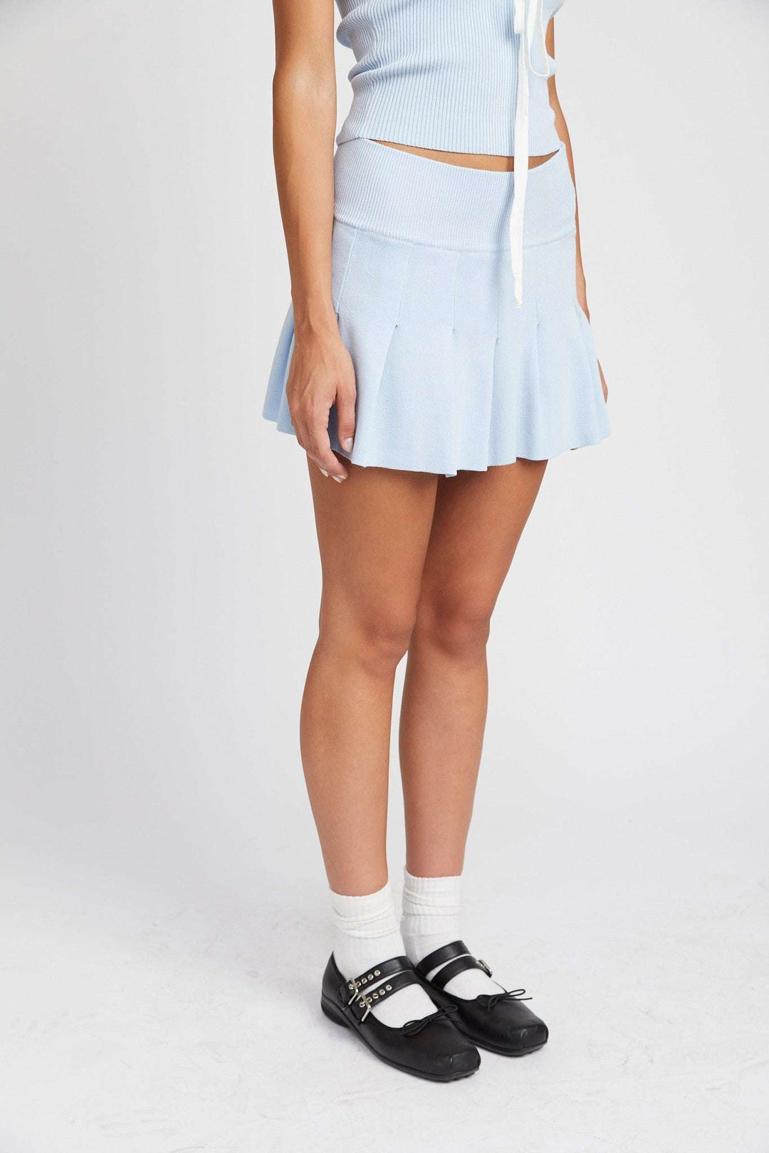 Claire Low Waist Mini Skirt