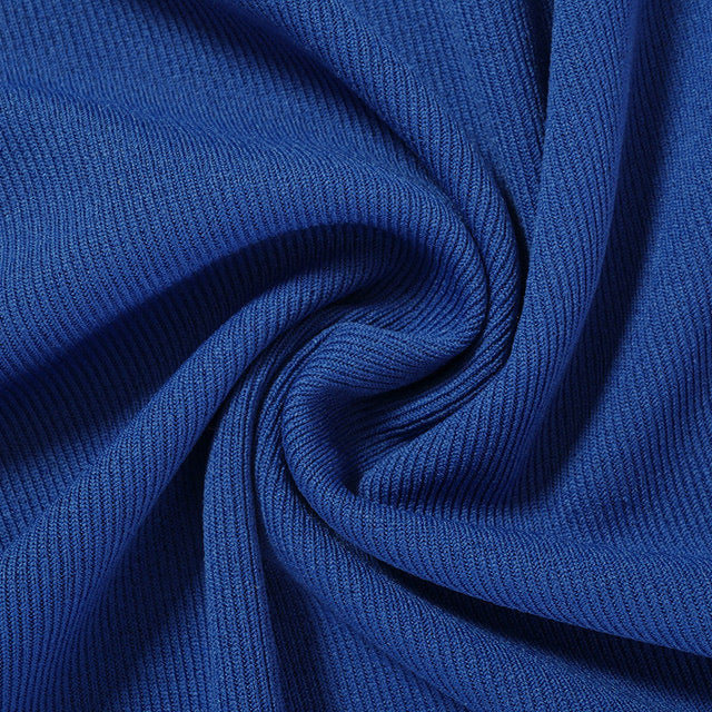 Joan Cutout Mini Dress in Blue (M-L) - Southern Peach 